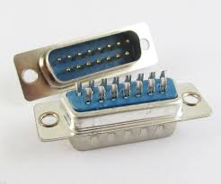 D-SUB Male 15 Pin Dual Row Solder Type